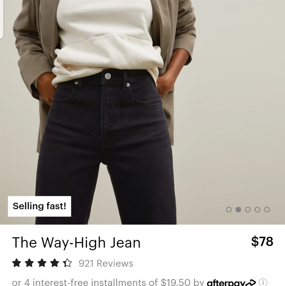Everlane Way-High Jean